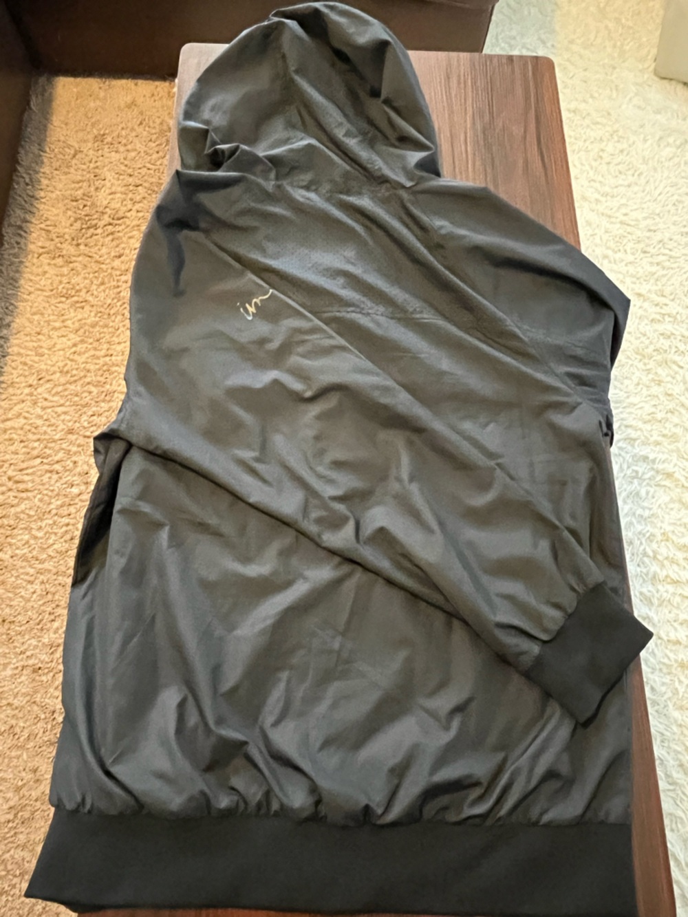 Imperial Motion Men's Black Full-Zip Windbreaker - Picture 5 of 5